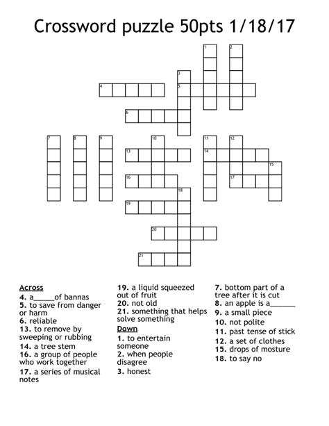 polite crossword clue 5 letters.